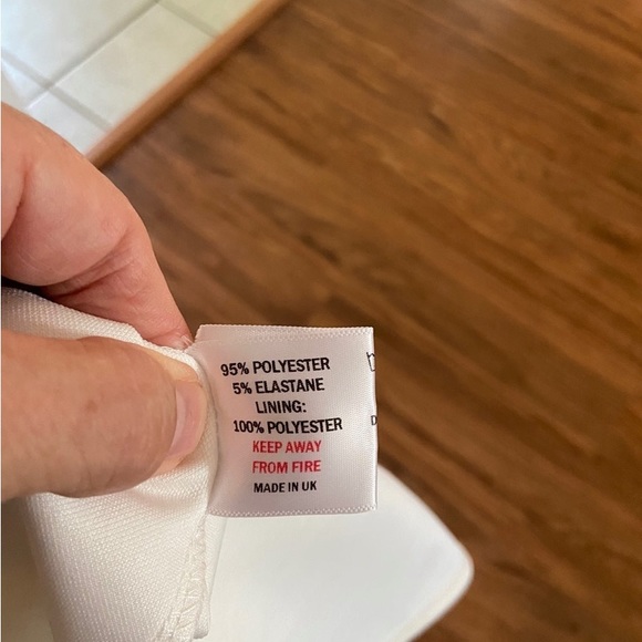 Matertinity dress, True Violet dress, UK 10, US 4-6| Color: Cream/Pink floral - Picture 8 of 8